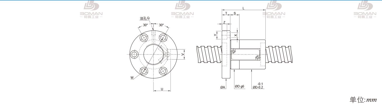 PMI FSVE3220-2.5 PMI丝杆导轨超薄型号